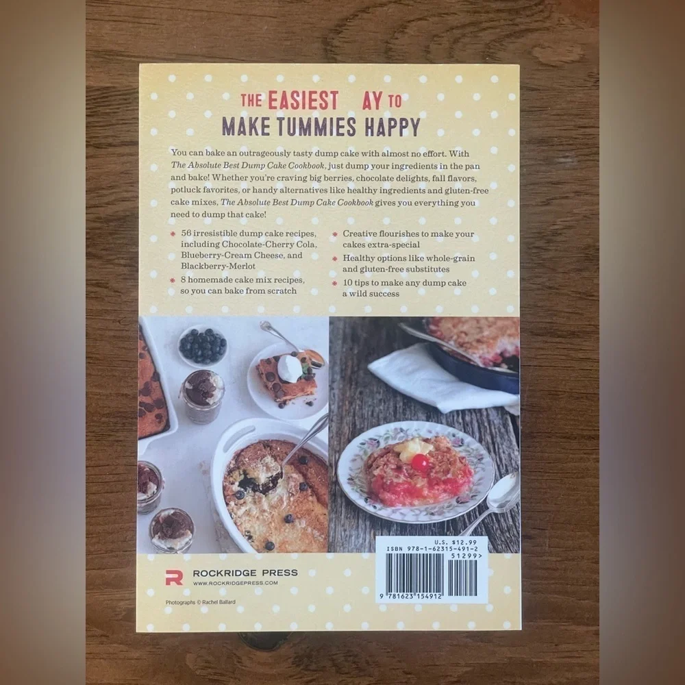 The Absolute Best Dump Cake Cookbook: More Than 60 Tasty Dump Cakes